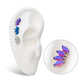 Titanium Internally Threaded with Prong Set Marquise Opal 4-Cluster Top