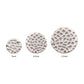 Titanium Internally Threaded Hammered Disk Top