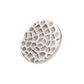 Titanium Internally Threaded Hammered Disk Top