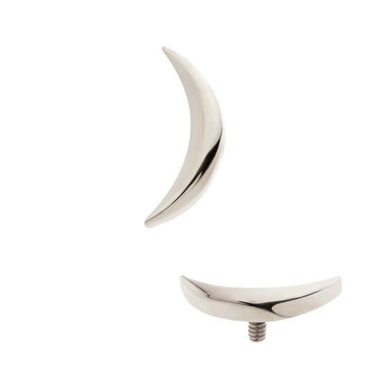 Titanium Internally Threaded Dome Moon Top