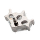 Titanium Internally Threaded Pronged Kite Shape CZ 3-Cluster Top
