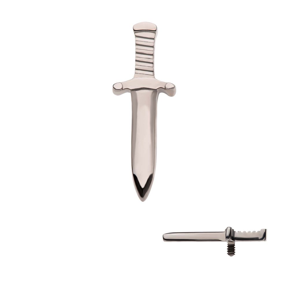 Titanium Internally Threaded Dagger Top