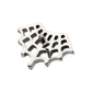 Titanium Internally Threaded Fan Shape Spiderweb Top