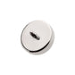 Titanium Internally Threaded Bezel Set Natural Labradorite Stone Top