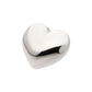 Titanium Internally Threaded Puffed Heart Top