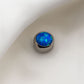 14g Titanium Internally Threaded with Bezel Set AAA CZ Top