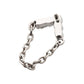 Titanium Internally Threaded 5-Cluster Round AAA CZ Chevron Shape Top with Dangle Chain