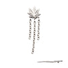 Titanium Internally Threaded Pot Leaf Top with 3 Dangle Chains