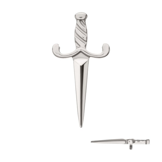 Titanium Internally Threaded Dagger Top