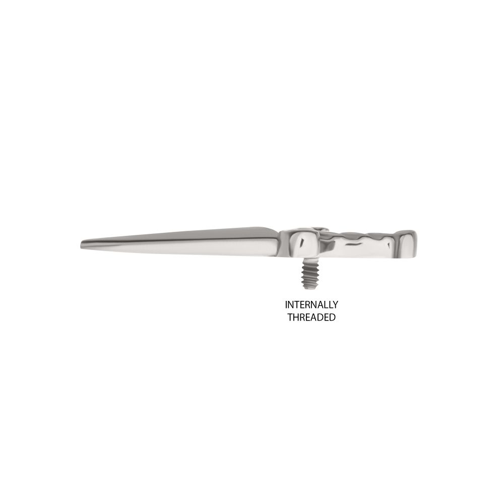 Titanium Internally Threaded Dagger Top
