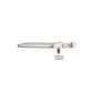 Titanium Internally Threaded Dagger with Bat Wing Top