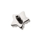 14g Titanium Internally Threaded Prong Set Gem 5-Petal Flower Top