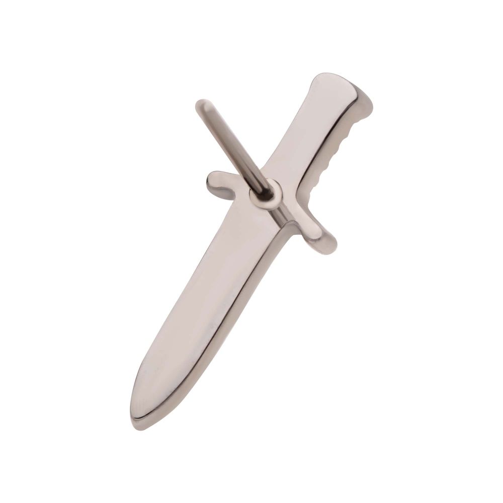 Titanium Threadless Dagger Top