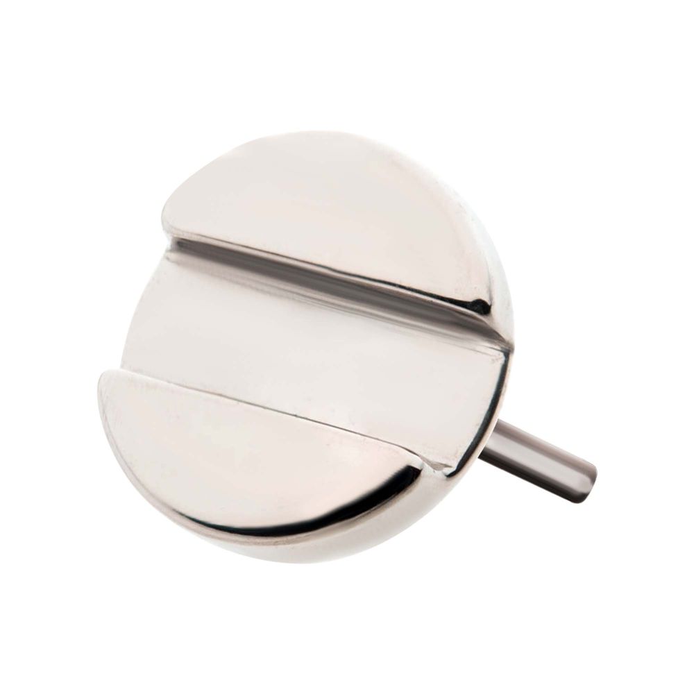 Titanium Threadless Slotted Screw Top