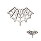 Titanium Threadless Fan Shape Spiderweb Top