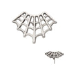 Titanium Threadless Fan Shape Spiderweb Top