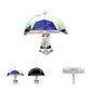 Titanium Threadless Prong Set Multi Shape CZ Mushroom Top