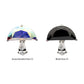 Titanium Threadless Prong Set Multi Shape CZ Mushroom Top
