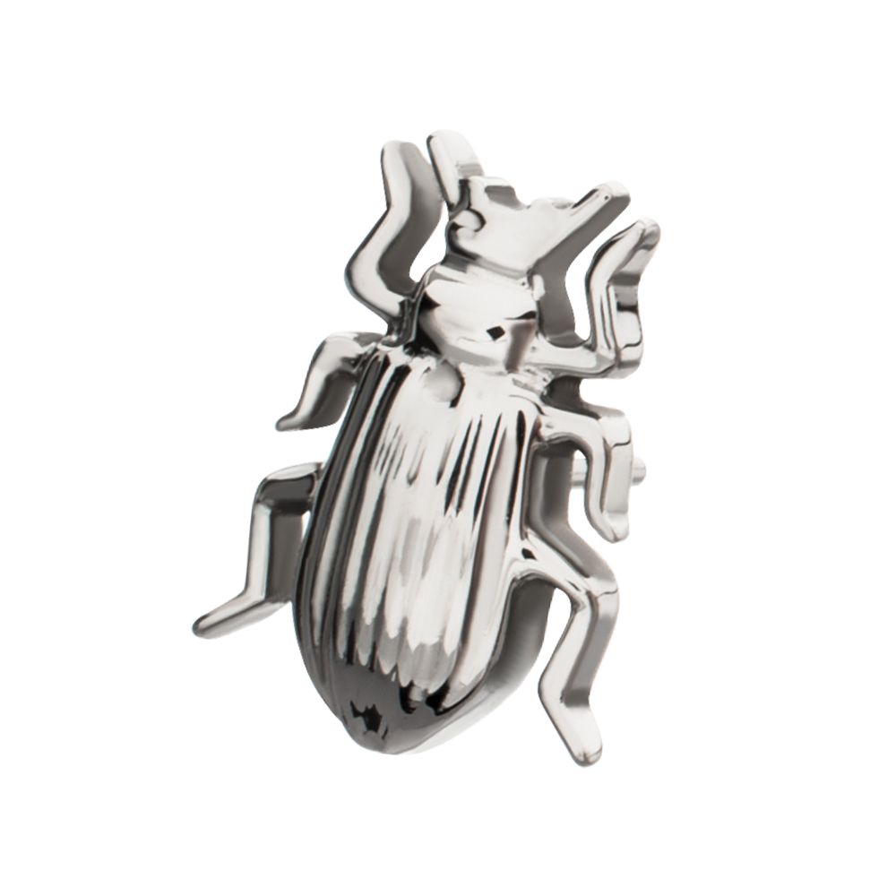 Titanium Threadless Beetle Top