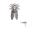 Titanium Threadless Cicada Top