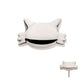 Titanium Threadless Cat's Head Top