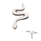 Titanium Threadless Snake Top