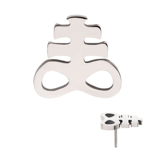 Titanium Threadless Leviathan Cross Top