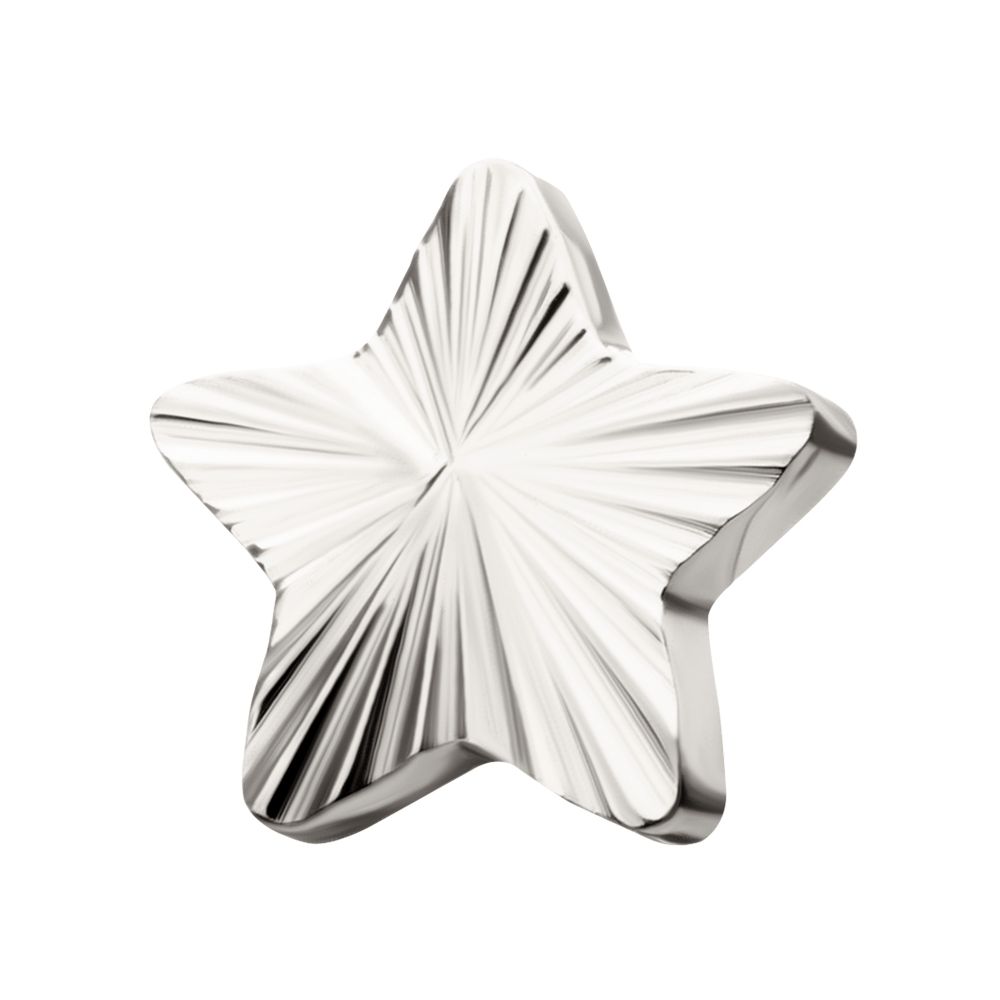 Titanium Threadless Corrugated Star Top