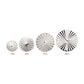 Titanium Threadless Radiant Corrugated Round Top