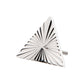 Titanium Threadless Corrugated Triangle Top