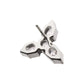 Titanium Threadless Teardrop Gem Trinity Top
