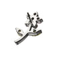 Titanium Threadless Prong Set Multi-Gem Flower & Stem Top