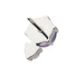 Threadless Prong Set Double Round Gem and Natural Stone Top