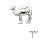 Titanium Threadless Low Profile 3D Camel Top