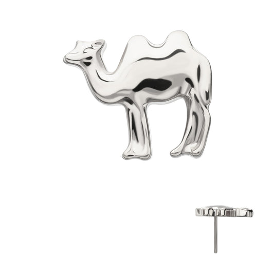 Titanium Threadless Low Profile 3D Camel Top