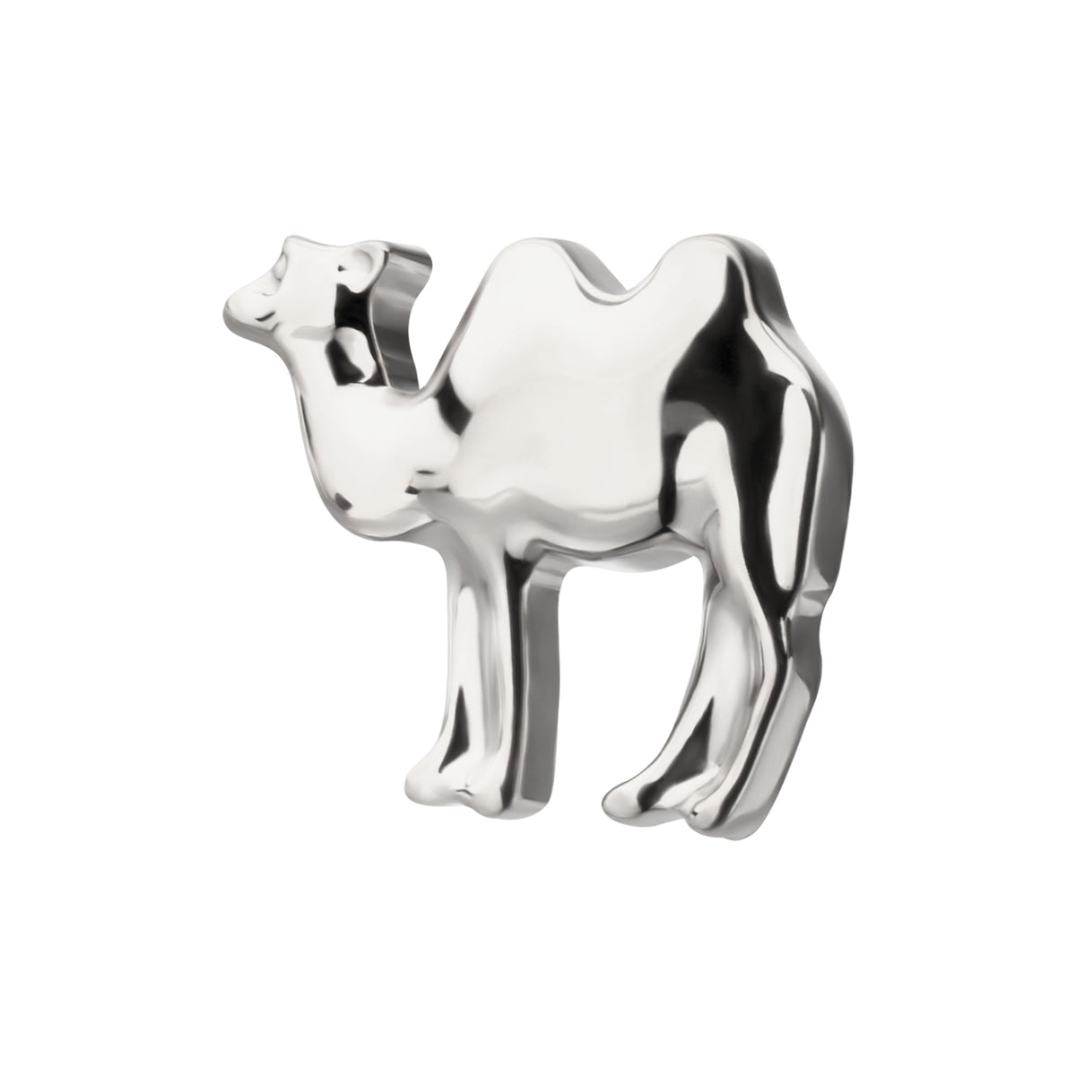 Titanium Threadless Low Profile 3D Camel Top