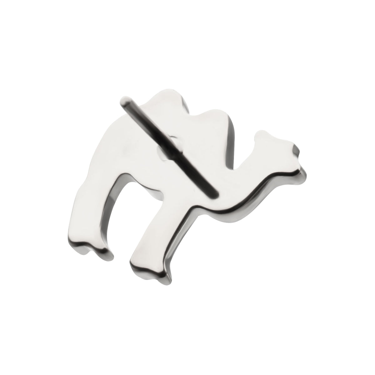 Titanium Threadless Low Profile 3D Camel Top