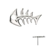 Titanium Threadless Low Profile 3D Fishbone Top