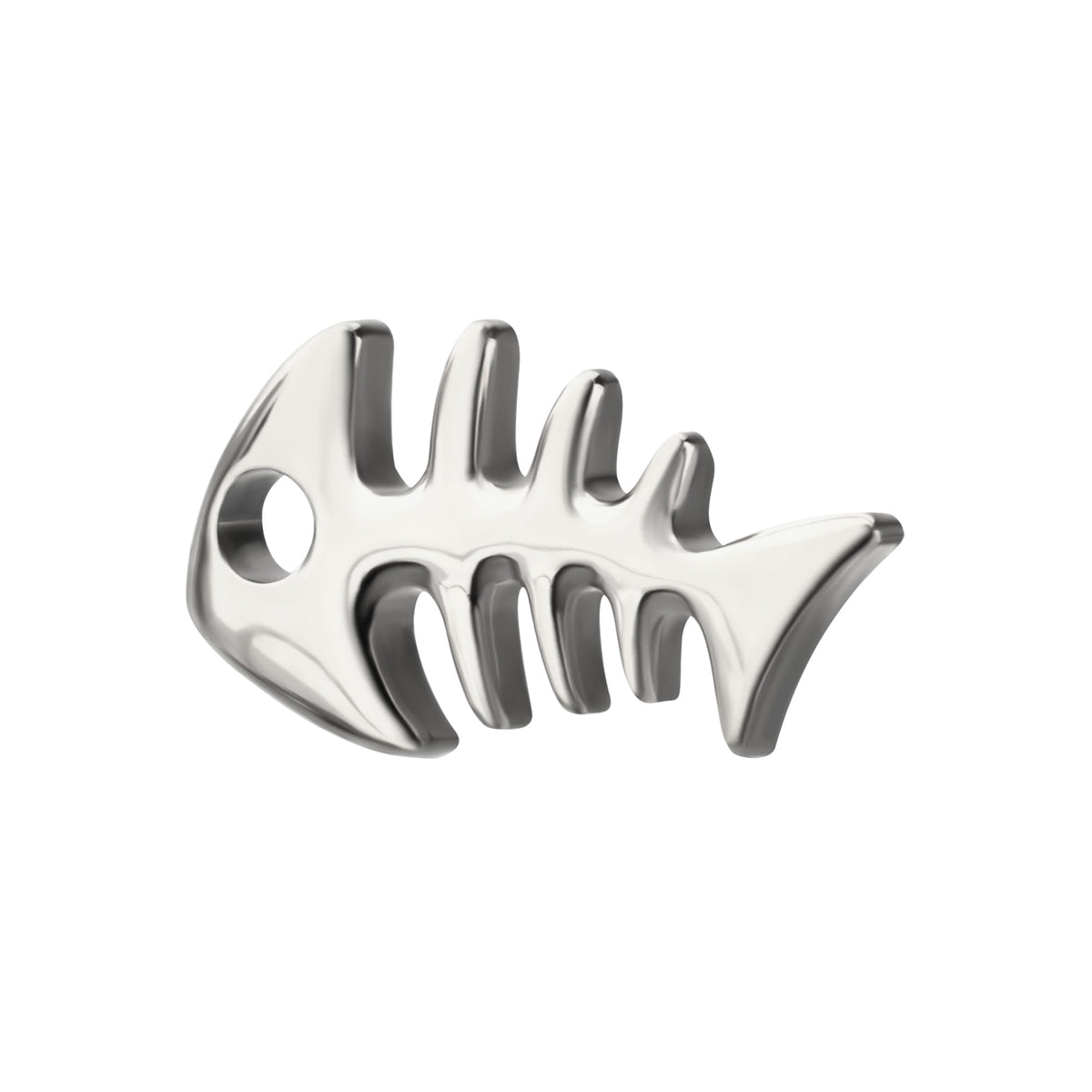 Titanium Threadless Low Profile 3D Fishbone Top