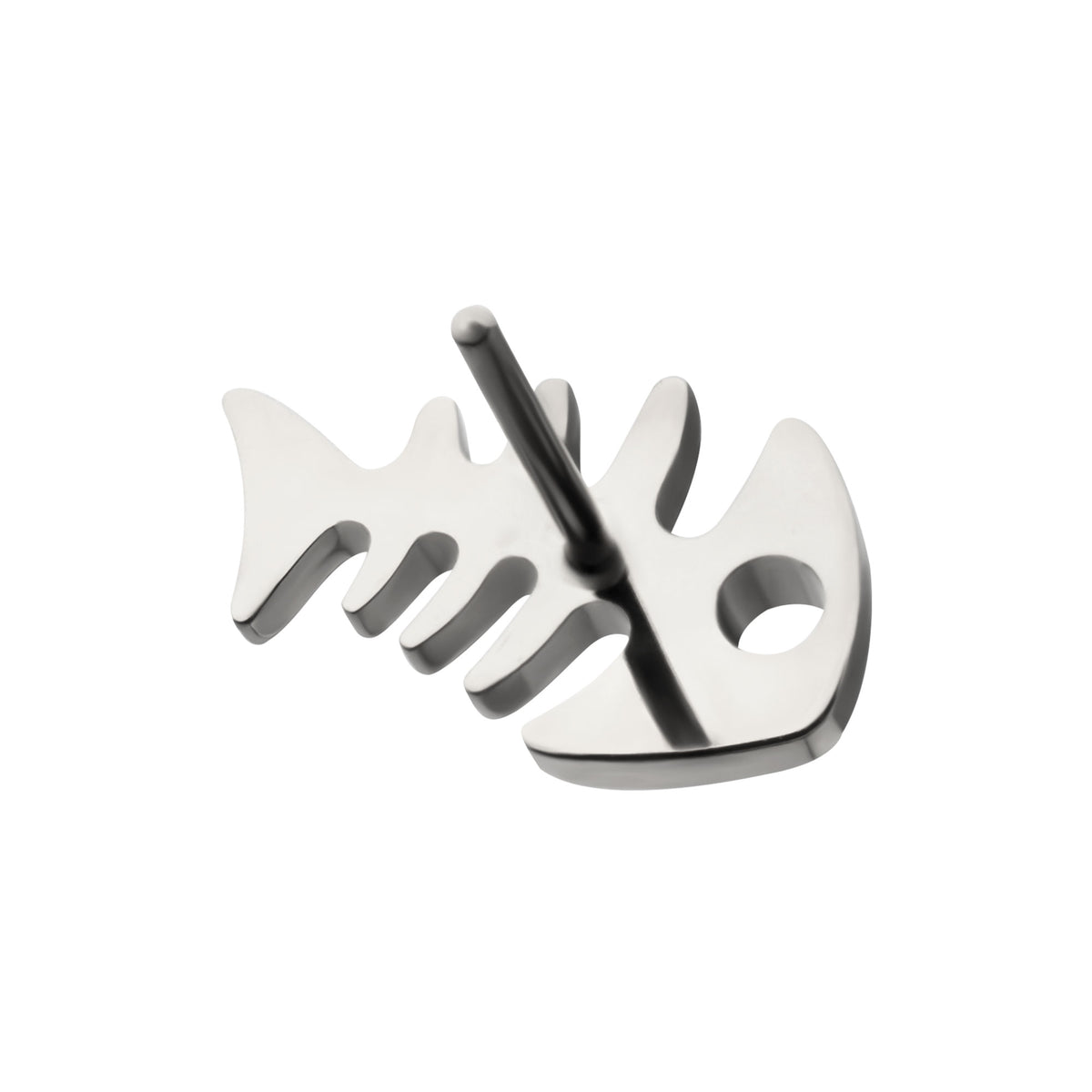 Titanium Threadless Low Profile 3D Fishbone Top