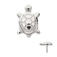 Titanium Threadless Low Profile 3D Corrugated Land Turtle Top