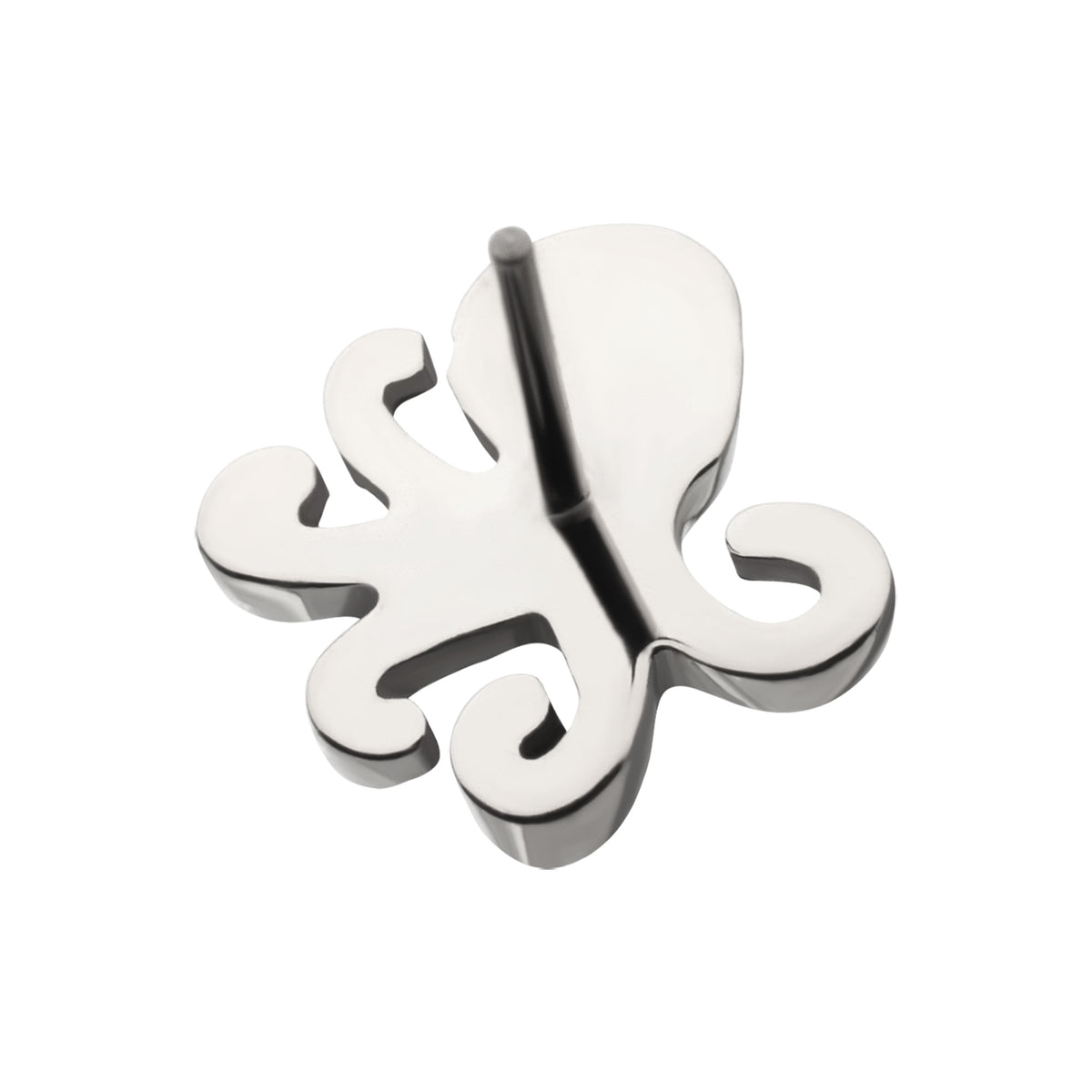 Titanium Threadless Low Profile 3D Octopus Top