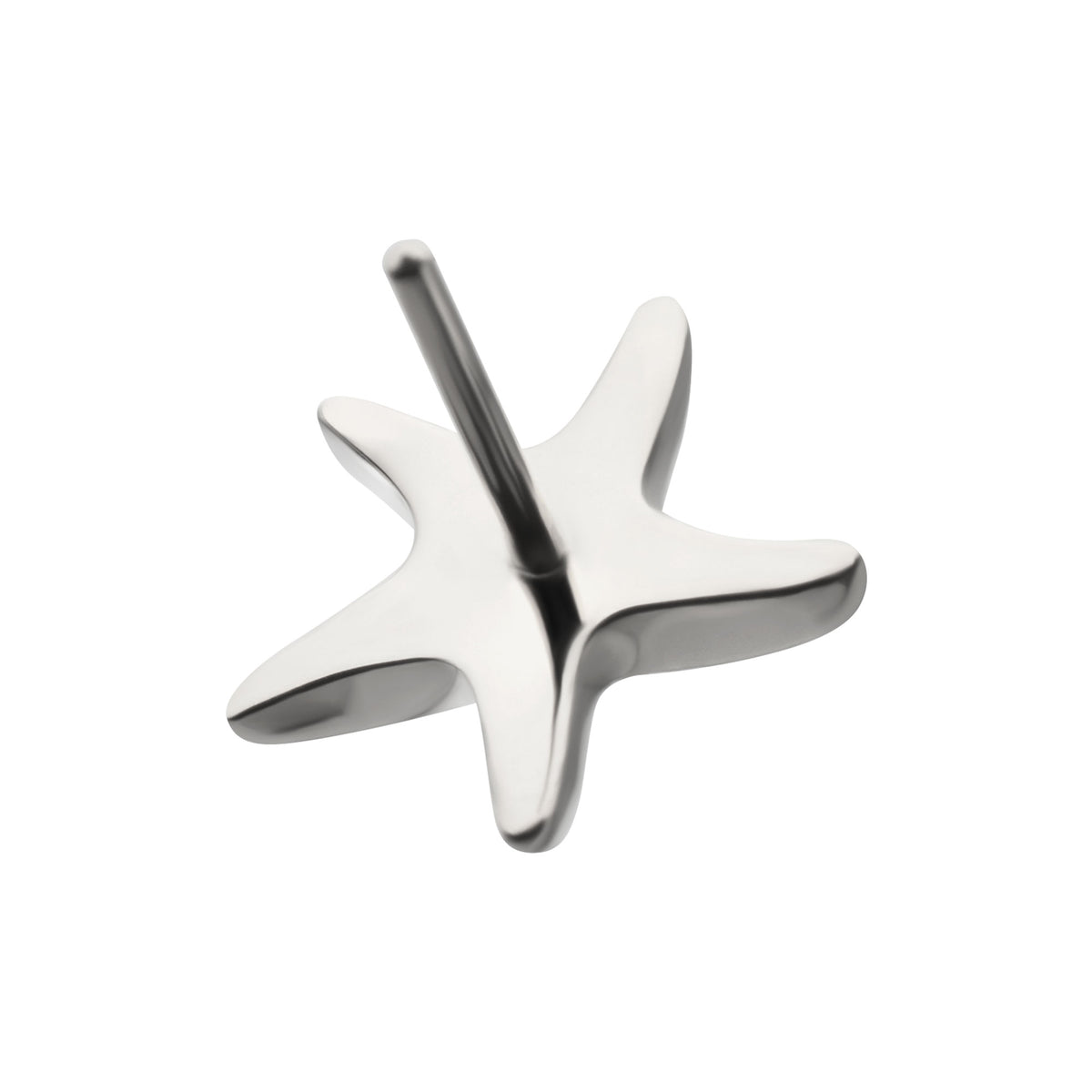 Titanium Threadless Low Profile 3D Starfish Top