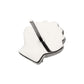 Titanium Threadless Low Profile 3D Shell Top with Prong Set Gem