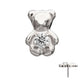 Titanium Threadless Prong Set Gem Teddy Bear Top