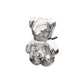 Titanium Threadless Prong Set Gem Teddy Bear Top
