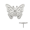 Titanium Threadless Butterfly Top