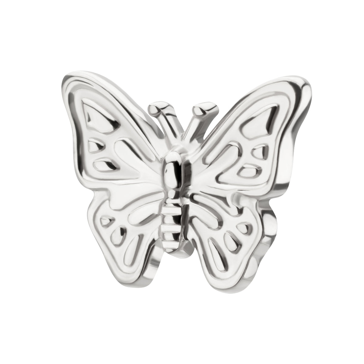 Titanium Threadless Butterfly Top
