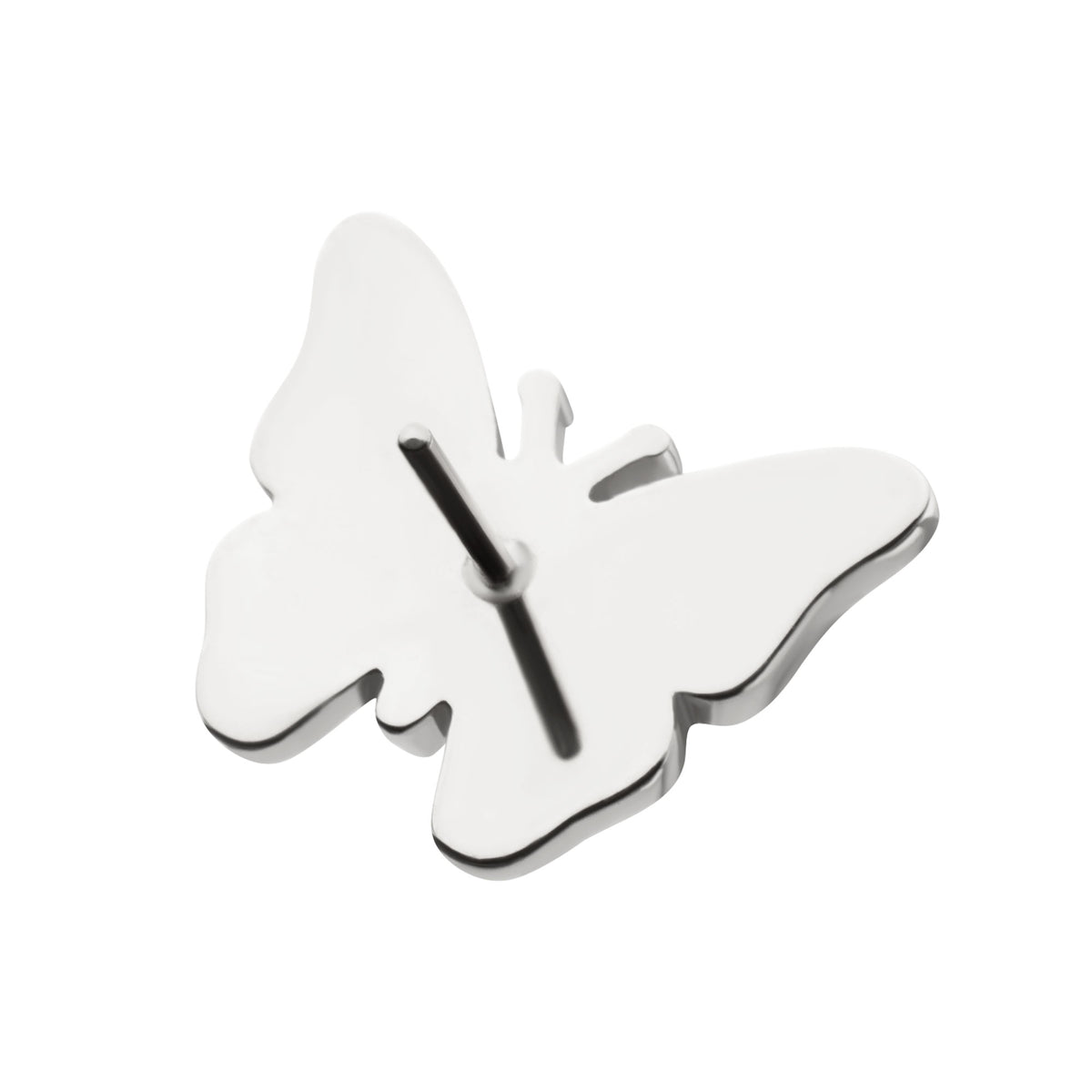 Titanium Threadless Butterfly Top