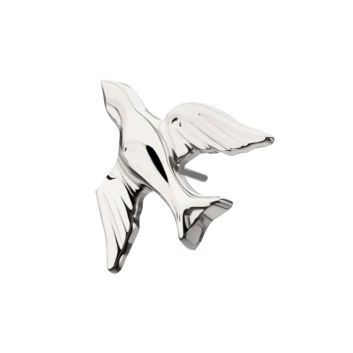 Titanium Threadless Flying Swallow Top
